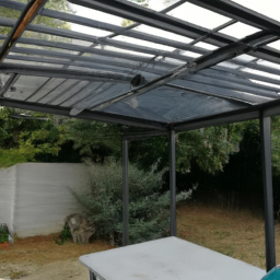 Aménagement de pergola avec fermeture loggia en PVC Pont-Sainte-Maxence